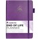 Clever Fox End of Life Planner Final Arrangements Organizer for Beneficiary Will Preparation Last Wishes Funeral Planning A5 Purple