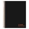 TOPS Products Journal Notetaking Planner Wirebound Ruled 812x634 Black TOP63827 White