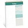 GOLDPEI To Do List Notepad Daily Planner Notepad Undated 52 Sheets Tear Off 65 x 98 Checklist Productivity Organizer with Hourly Schedule for Tasks