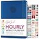 GoGirl Weekly Schedule Planner Hourly Work Life Planner with Time Slots Vertical Agenda Organizer for Daily Productivity A5 Mystic Blue