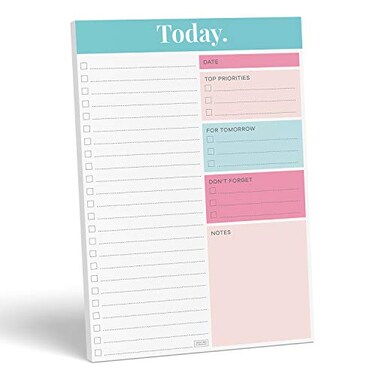 SweetzerOrange Sweetzer Orange Daily Planner 2026 Undated Planner To Do List Notepad 7x10 Day Schedule Logbook Checklist Productivity Organizer Work Notebook Academic Journal Daily ToDo List Logboo