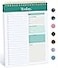 Taja To Do List Notepad To Do List Notebook for Work with 52 Sheets 98 x 65 Undated Daily Planner Perfect for Daily Tasks and Goal Setting Notepad Suitable for Office Home School Greenery Sway