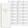 Indeme Undated Salon Appointment Book 15 Minute Intervals Day Planner 45 x 115 Daily Hourly Schedule 2 Column 200 Pages Strong TwinWire Binding Hardcover SPA Organizer
