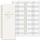 Indeme Undated Salon Appointment Book 15 Minute Intervals Day Planner 45 x 115 Daily Hourly Schedule 2 Column 200 Pages Strong TwinWire Binding Hardcover SPA Organizer