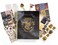 Paper House Productions Harry Potter Hogwarts Crest 12 Month Undated Planner Set with Month and Event Flag Stickers and More