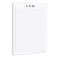 321Done ToDo Checklist Notepad 50 Sheets Thick Paper Half Size 55x85 College Ruled Planning Note Pad for Shopping List Tasks Planning for Home Office Made in USA