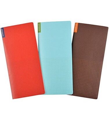 Hobonichi Techo Almost Day Notebook Hobonichi Notepad Set for a ThreeVolume Set Weeks