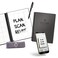 Rocketbook Smart Reusable Everyday Planner Undated Weekly Monthly Annually For Scheduling Executive Size 6x88 Gray
