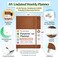 Roterunner Purpose Planner Notebook B5 75x98 Undated 2026 Daily Weekly and Monthly Productivity Goal Setting Tool for Work Home ADHD Planner for Adults Self Care Journal