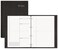 EMSHOI Undated Daily Planner 92 X 12 Large To Do List Notepad 240 Refill Pages Ring Binder Planner Hardcover Leather Appointment Book for Work with Yearly Schedule Habit Tracker Black
