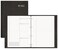 EMSHOI Undated Daily Planner 92 X 12 Large To Do List Notepad 240 Refill Pages Ring Binder Planner Hardcover Leather Appointment Book for Work with Yearly Schedule Habit Tracker Black