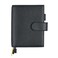 Ox Knight Genuine Leather Cover for A6 Notebooks Fits Hobonichi Techo OriginalMidori MD Planners Leuchtturm1917 and Stalogy with Pen Loop Card Slots Side Pockets Back Pocket and Bookmarks Black