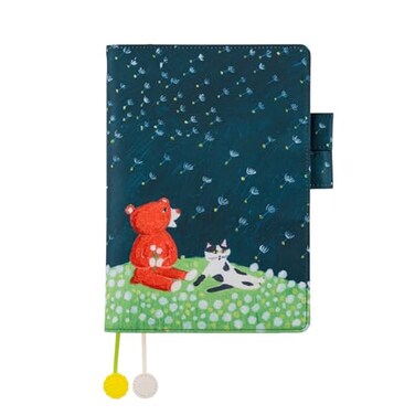 Hobonichi Techo Cousin Cover A5 Planner Cover Only Keiko Shibata Gentle breeze in a dandelion field