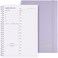 Asten Daily Planner Notebook Undated To Do List with Hourly Schedules Spiral Binding Appointment Planner for Men Women ADHDFriendly Purple 83 x 58