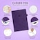 Clever Fox Teacher Planner School Year Planner with Calendars Lesson Plans Book for Classroom Homeschool Organization A4 Purple