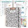 Ospelelf Undated Spiral Planner 12 Months Daily Weekly and Monthly Academic Planner with Clip 85 x 11
