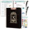 Ospelelf Spiral Bound Undated Planner Daily Weekly Monthly Student Planner 2026 Black Hourly Work Planner Hardcover 85 x 11