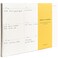 Kunitsa Co. Weekly ToDo List Notepad Desk Pad for Work and Study Minimal 117x83 Inches