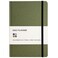 Kunitsa Co. Kunitsa Co Undated Planner Hardcover with Habit Tracker Goal Setting Daily 120 Days Start Anytime Forest