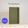 Kunitsa Co. Kunitsa Co Undated Planner Hardcover with Habit Tracker Goal Setting Daily 120 Days Start Anytime Forest
