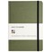 Kunitsa Co. Kunitsa Co Undated Planner Hardcover with Habit Tracker Goal Setting Daily 120 Days Start Anytime Forest