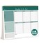 ALKALO 104 Pgs Weekly To Do List Notepad 52 DuplexPrinted Undated Sheets 100 GSM8511 Weekly Desk Planner For Work Home School Office Desk Accessories Supplies Goal Setting Tasks Green
