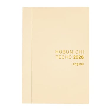 Hobonichi Techo 2026 Original Book A6 English Daily January Start Monday Start Planner