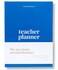 Lamare Teacher Planner 20262027 Hardcover Undated Planner Lesson Planner Book for Teachers with Class Schedule Student Info Weekly Planning 8x11