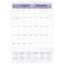 AT-A-GLANCE ATAGLANCE 20242025 Academic Wall Calendar Monthly 12 x 17 Medium Ruled Daily Blocks PMA228