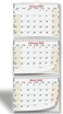 STRIVE ZEN 2026 2027 3Month Wall Calendar by StriveZen MoveaPage 11 x 26 Inches Large Vertical Wire bound January 26 December 27 Use as Three Separate Calendars