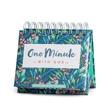 DaySpring One Minute with God Perpetual Calendar J1391 Green 5 12 x 5 14 x 1 14