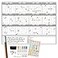 Clever Clean Large Dry Erase Wall Calendar 48x60 2026 Undated Yearly Wall Calendar for Home Office School Projects Jumbo Erasable and Reusable Laminated Yearly Planning Board