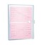 YOAVIP 4x6 Index Cards Clear Plastic Holder Organizer Pouches Book Binder 40 Page Hold 160 Cards