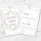 Geyee 500 Pcs Hotel Key Card Envelope Keycard Holder Sleeves Enjoy Your Stay Key Cover for Hotel 24 x 35 InchDelicate Style
