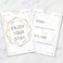 Geyee 500 Pcs Hotel Key Card Envelope Keycard Holder Sleeves Enjoy Your Stay Key Cover for Hotel 24 x 35 InchDelicate Style