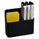 VieFantaisie Magnetic Dry Erase Marker Holder MultiSurface Pen Marker Holder for Fridge Whiteboard Locker School Office Home 1 Pack Black