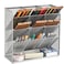 Marbrasse Mesh Desk Organizer MultiFunctional Pen Holder Desktop Stationary Organizer Storage Rack for School Home Office Art Supplies Mesh Pen HolderSilver