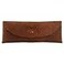 Londo Genuine Leather Retro Pen and Pencil Case Metal Snap Fastener Pencil Pouch Stationery Bag