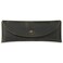 Londo Genuine Leather Retro Pen and Pencil Case Metal Snap Fastener Pencil Pouch Stationery Bag