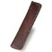 DK86 Handmade Genuine Leather Single Pen Case Fountain Pen Sleeve Holder Pouch Cover Vintage Coffee