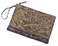 Gootium Waxed Canvas Zip Folio Pencil Pouch Office Supply Zippered Makeup Bag Multipurpose File Folder Size 13x94 Tan Brown