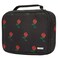 VASCHY Large Pencil Case Bag Art Supply Marker Organizer Big Pen Pouch with Detachable Layers Slots Multiple Zipper Pockets for Kids Adults School Office Black Rose