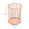 Weyoo Pen Holder Wire Metal Pencil Holder Decorative Desk Storage Organizer Container for Stationery and Desk Accessories Rose Gold 1 1Pack