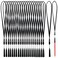 XILAOTOU 22 AntiLoss Black Lanyard Pen Holder Silicone Pen Necklace for Teachers Construction Workers Doctors Nurses Attendants Carpenters Contractors Professionals Easy to Insert and Remove Easy to W