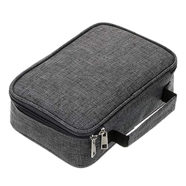 BTSKY High Capacity Zipper Pens Pencil Case MultiFunctional Stationery Pencil Pouch 72 Slots Colored Pencil Case Portable Pencil Bags With 2 Removable Sleeves Grey
