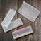 Chinco 4 Pieces Plastic Pencil Case Plastic Stationery Case with Hinged Lid and Snap Closure for Pencils Pens Drill Bits Office Supplies White