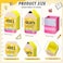 DoubleFill 3 Pcs Sharp and Dull Pencil Holder Eraser Buckets Wooden Shaped Dispenser for Back to School Teachers Classroom ManagementCute Circle