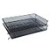 Universal One Mesh Stackable Side Load Tray Legal Black