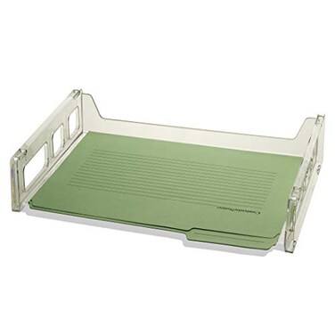 Officemate OIC Officemate Side Load Letter Tray 13187 x 9 x 275 Inches Clear 21004
