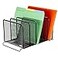 Rolodex File Sorter Mesh Stackable Five Sorters Black 825 x 14375 x 775